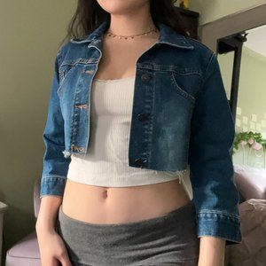 Cropped Denim Jacket